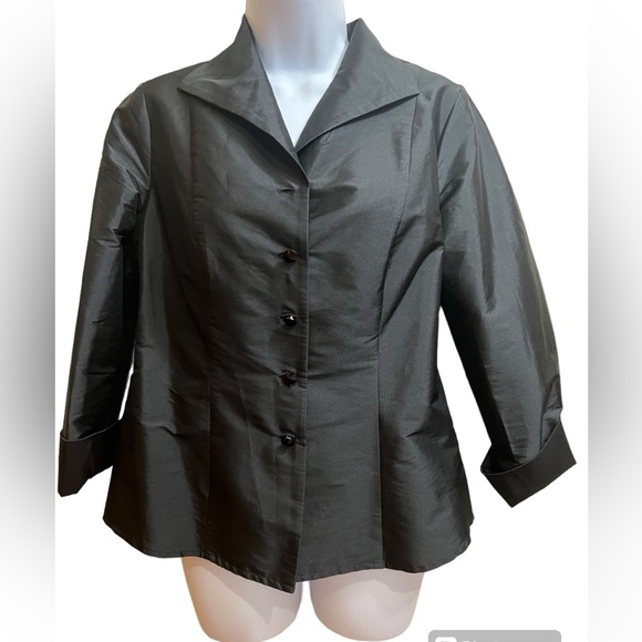 Adrianna Papell black jacket Size 6 - Picture 1 of 3